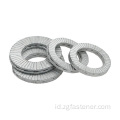 Double Fold Self-Locking Washer Dacromet